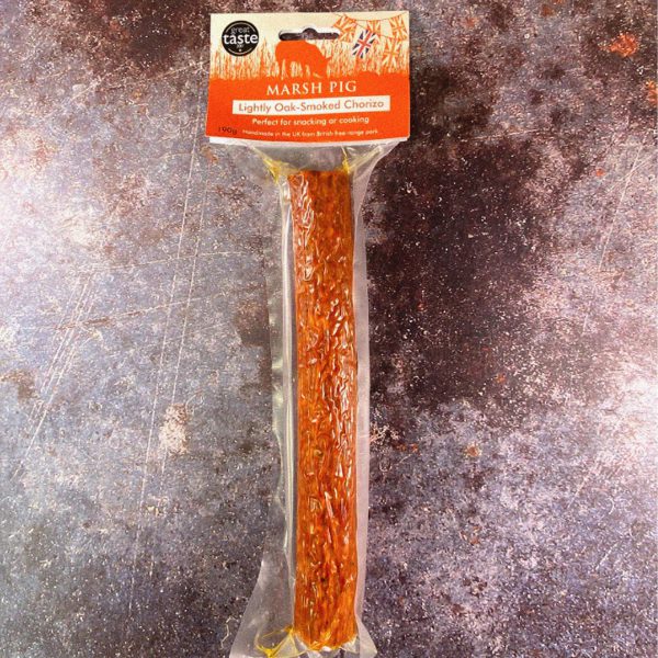 Marsh Pig whole Oak Smoked Chorizo 190g