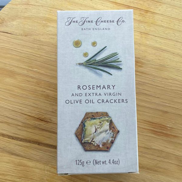 ROSEMARY AND EXTRA VIRGIN OLIVE OIL CRACKERS